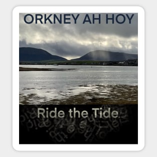 ORKNEY, "Ah HOY !" Sticker